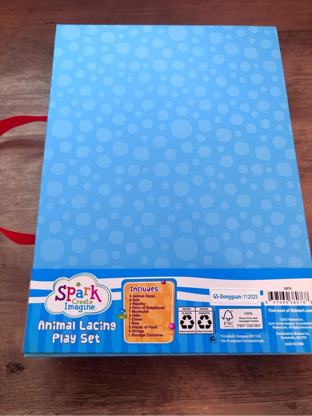 New Animal Lacing Play Set